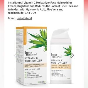 Insta natural vitamin c moisturizer